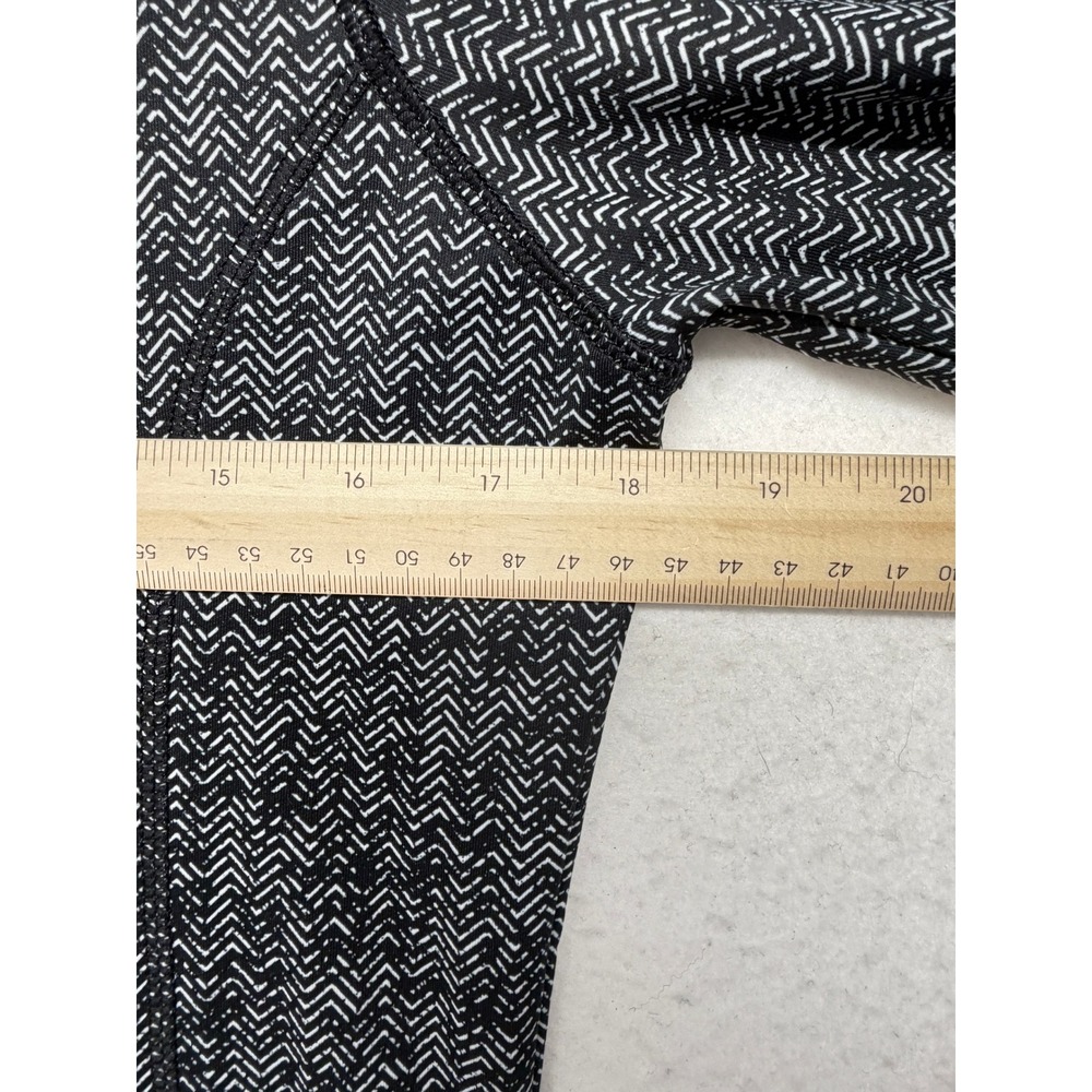 Peter Millar 1/4 Zip Pullover Black White Herringbone UPF 50 Golf Size S - Picture 6 of 8